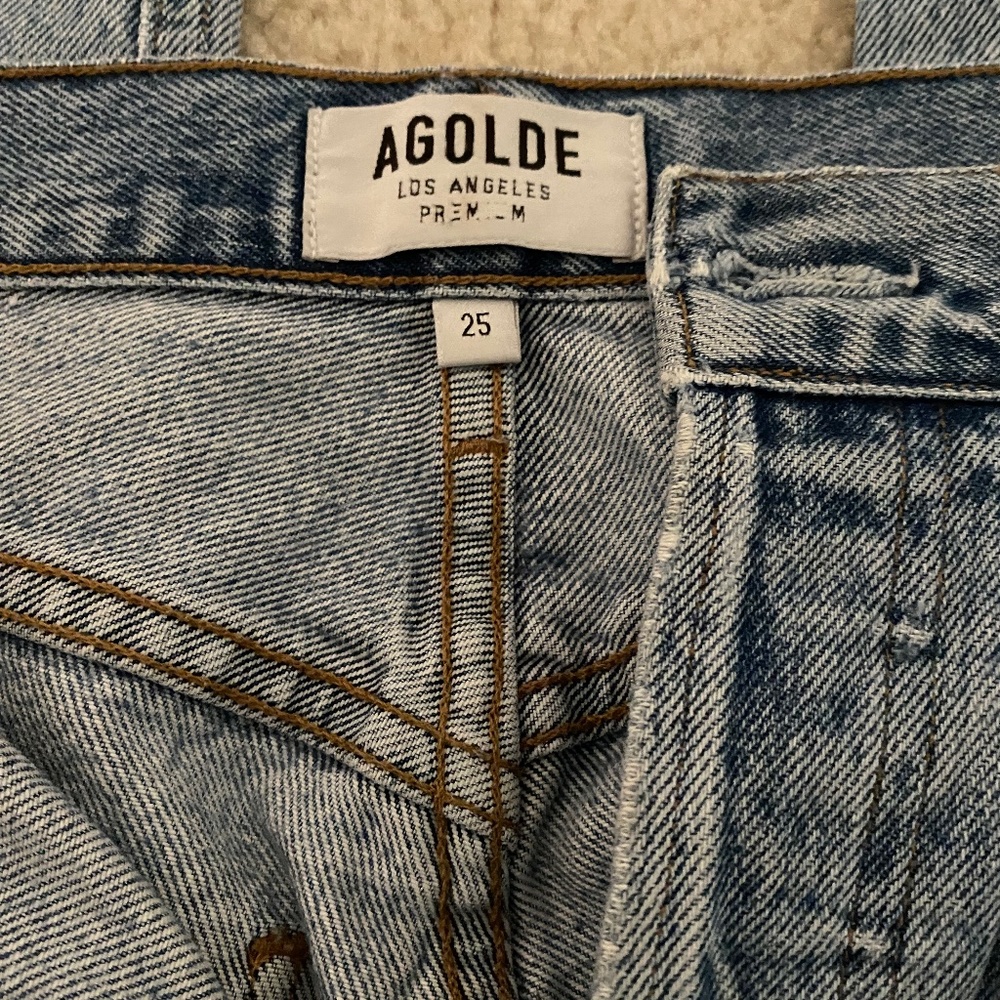 Agolde Riley Straight Crop - Picture 6 of 10